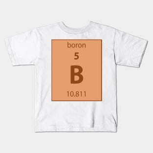 Boron Element Kids T-Shirt